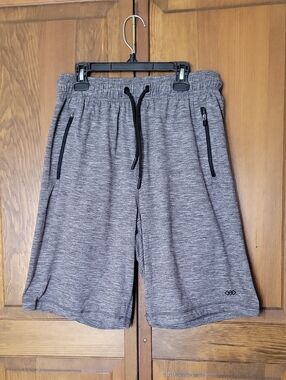 Leg3nd Men's Gray Active Drawstring Shorts Sz S